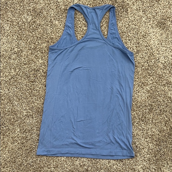 Fabletics Light Blue Athletic Tank Top - Picture 3 of 3